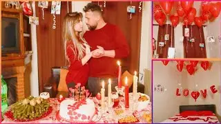 فاجأت ريتشو بمناسبة عيد الحب 😍 صدمتوا بالمفاجآت شوفو ردة فعلوا !! ريتشو وننوش