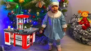 Unpacking children's kitchen TEFAL Studio XXL c MAGIC BUBBLE firm SMOBY