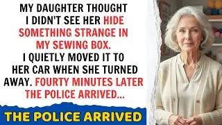 My Daughter Thought I Didn&rsquo;t See Her Hide Something In My Sewing Box 40 Minutes Later, 911 Arrived