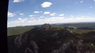 Helicopter ride, Keystone, South Dakota