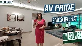 AV Pride Nalasopara West | 2 BHK Sample Flat Tour & Price | AV Group New Launch Palghar 2025
