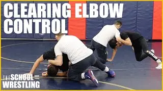 Clearing Elbow Control From The Front Headlock Position - The School of Wrestling Technique