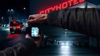 Relaxing Street Photography at NIGHT POV | 85mm Samyang + Sony A7ii | Hannover (Germany)