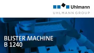 Uhlmann Blister machine B 1240 / Blistermaschine B 1240