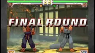 SF 3rd strike Akuma(JDclk) vs Ryu(Shadowjin001) 1st match