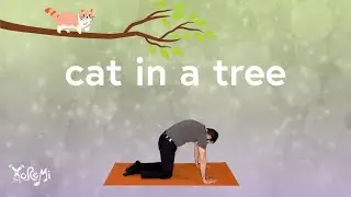 Cat in a Tree (Cat Pose and Tree Pose) | Kids Yoga, Music and Mindfulness with Yo Re Mi