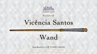 Vic&ecirc;ncia Santos Wand - The Noble Collection