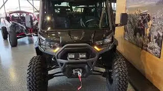 Can-Am Defender Max Limited Lonestar build - tires, wheels, street legal, lightbars, rotokap, more!