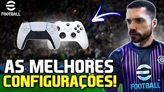 💥AS MELHORES CONFIGURAÇÕES DE CONTROLE no Efootball 2025 | PS5, PS4, Xbox