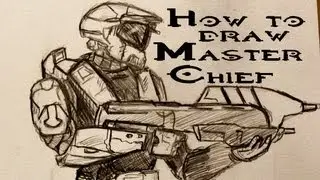 Ep. 22   How to draw Master Chief Part 1 of 3