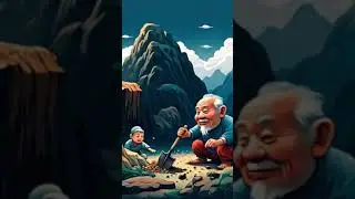 The Foolish Old Man Removes the Mountains Yu Gong Moves the Mountains（愚公移山）