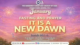 RCCG Sunday Service 18/01/2026 (IT IS A NEW DAWN)