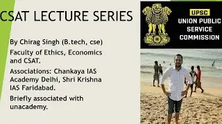 LOGICAL REASONING | CODING - DECODING -1 | UPSC CSAT | BY CHIRAG SINGH
