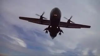 Pascan Aviation ATR-43 VERY LOW Landing on RWY 29 at YQB!!!