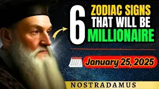 Nostradamus: 6 Zodiac Signs WILL BECOME MILLIONAIRES after Super Full Moon January 25, 2025