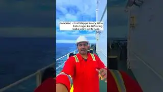 First Ship 🚢 pe Salary Kitna Hota h Fresh (G.P rating) #sea #explore