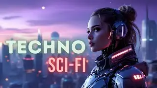 Galactic Pulse | Techno Sci-Fi Music Video | AI Visual Journey