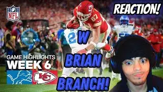 Lions Fan Reaction to Detroit Lions vs Kansas City Chiefs Game Highlights | 2025 NFL Season Week 6