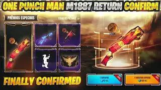 One Punch Man M1887 Skin Return | Next M1887 Skin In Free Fire