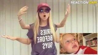 Lisa And Lena Vs Iza and Elle August 2017 /  Musical.ly Video Compilation &ndash; REACTION.CAM