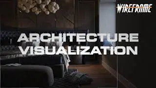 3D Architecture Visualization Reel - Wireframe Animation