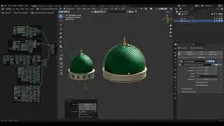 Blender Dome Generator Geometry Nodes
