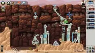 Angry Birds Star Wars - Facebook Tournament Week 19 Level 2 Walkthrough Highscore Star Wars Week 19