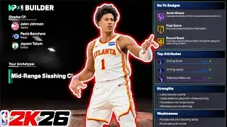 Best JALEN JOHNSON Build in NBA 2K26