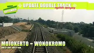Double Track Lintas Mojokerto hingga Wonokromo di Bulan SEPTEMBER 2022