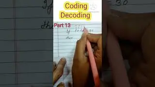 Coding Decoding | Best Reasoning short tricks | maths short tricks #shorts #maths @learningcampus1890