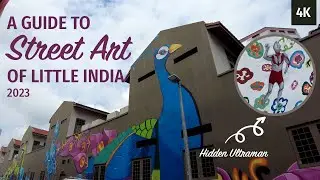Street Art of Little India | Art Walk in Singapore