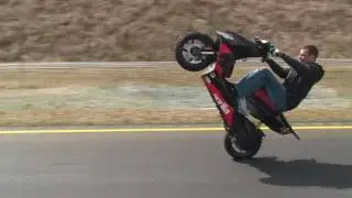 aprilia sr 50 r factory Carlo g scooter 12 0 clock wheelie