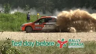 Rally Liepāja 2020. Test day