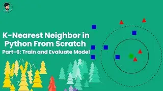 Create K-Nearest Neighbor in Python from scratch Part -6: Training and Evaluating the Model