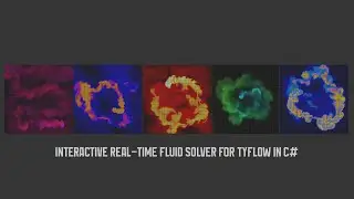 Interactive Real-time Fluid Solver for TyFlow in C#