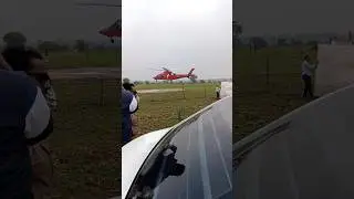 cm helicopter landing 🚁🚁🚁 🔥🔥🔥💯💯💯💯 #cmmp #cm #mp