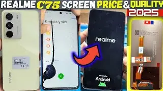 Realme C75 Screen Replacement in 5 Minutes! 😱📱🔥 How Replacr Realme C75 Display Realme
