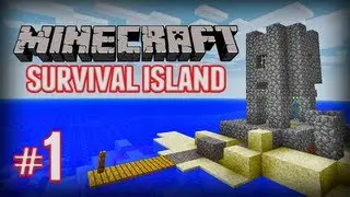 Minecraft Survival Island (Ep1)