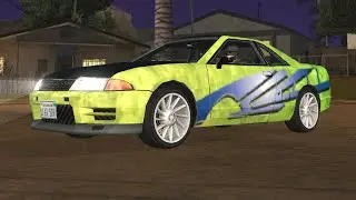 Annis Elegy RH6 w Atomic Wheels as SuperGT ( GTA San Andreas car mod )