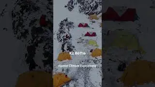 K2 8611m, camp 2. #alpinistclimberexpeditions #k2 #mountains #travel #adventure #climbing