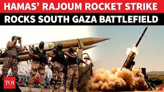 Al-Qassam Rockets BOMBARD Israeli Command Centre In Second Big Attack On IDF In Gaza | Watch