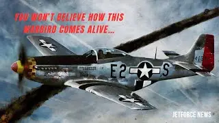 Unstoppable!! P-51 Mustang Startup | Rare USA Warbird Engine Roar That Shocks Aviation Fans