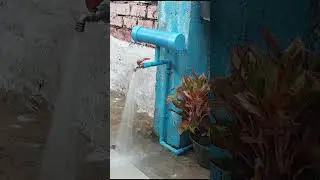 Amazing ideas to fix PVC pipe faucet low water pressure #short