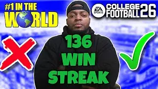 His National Championship vs My 136 Game Win Streak!