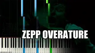 Saw &ndash; Zepp Overture (HELLO ZEPP) &ndash; Synthesia Piano Tutorial (100%; 2017)