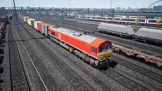 Train Sim World 6 DB Class 66 Shed West Coast Main Line PS5 Gameplay