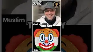 😂 Индуист-невежда смешит мусульман | Хашим | Прямая трансляция