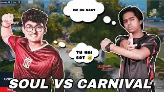 IQOO SOUL vs CARNIVAL GAMING 🔫😮INTENSE FIGHT 😤😮@MrSpike @goblinbgmi @SPowerGaming