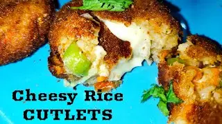 Cheesy Rice Cutlets