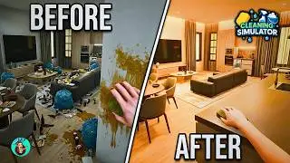NEW Cozy Cleaning Simulator - Full House Deep Clean!